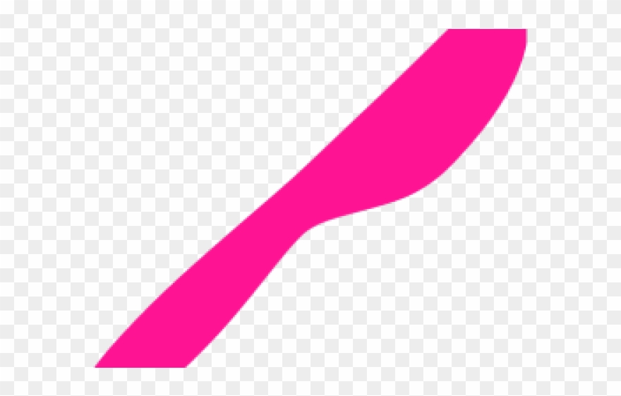 Knife Clipart Pink - Pink Knife Clipart - Png Download