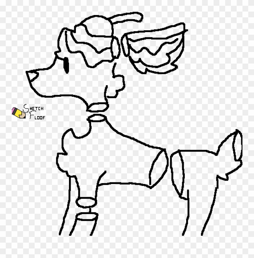 I Drew With My Left Hand - Cartoon Clipart