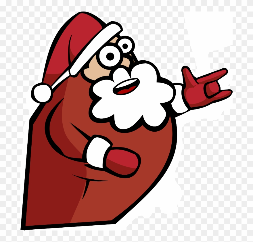 Clipart Resolution 738*762 - Heavy Metal Santa Png Transparent Png