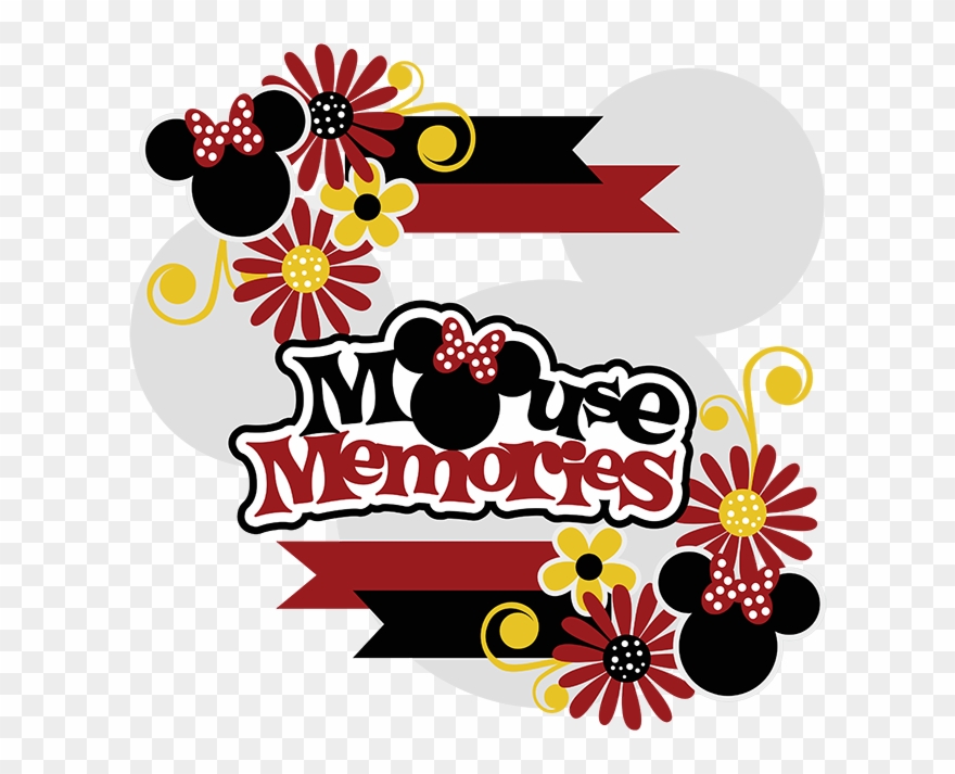 Mouse Memories Svg Collection Cute Svg Files For Scrapbooking - Miss Kate Cuttables Disney Clipart