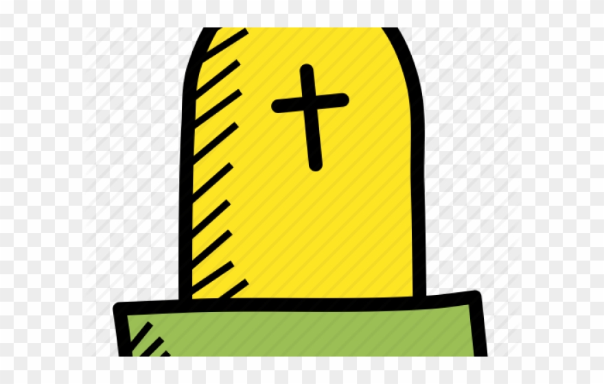 Graveyard Clipart Stone - Cemetery - Png Download