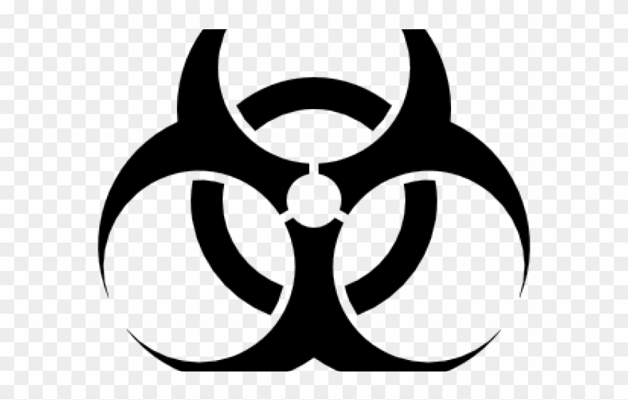 Biohazard Clipart Toxic - Symbol For Biohazardous Infectious Material - Png Download