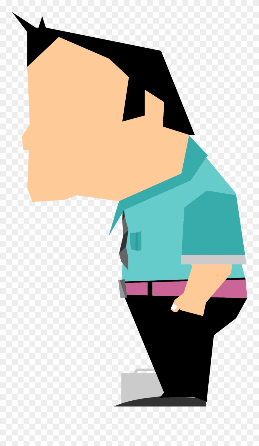 Look Clipart Office Executive - Clip Art - Png Download