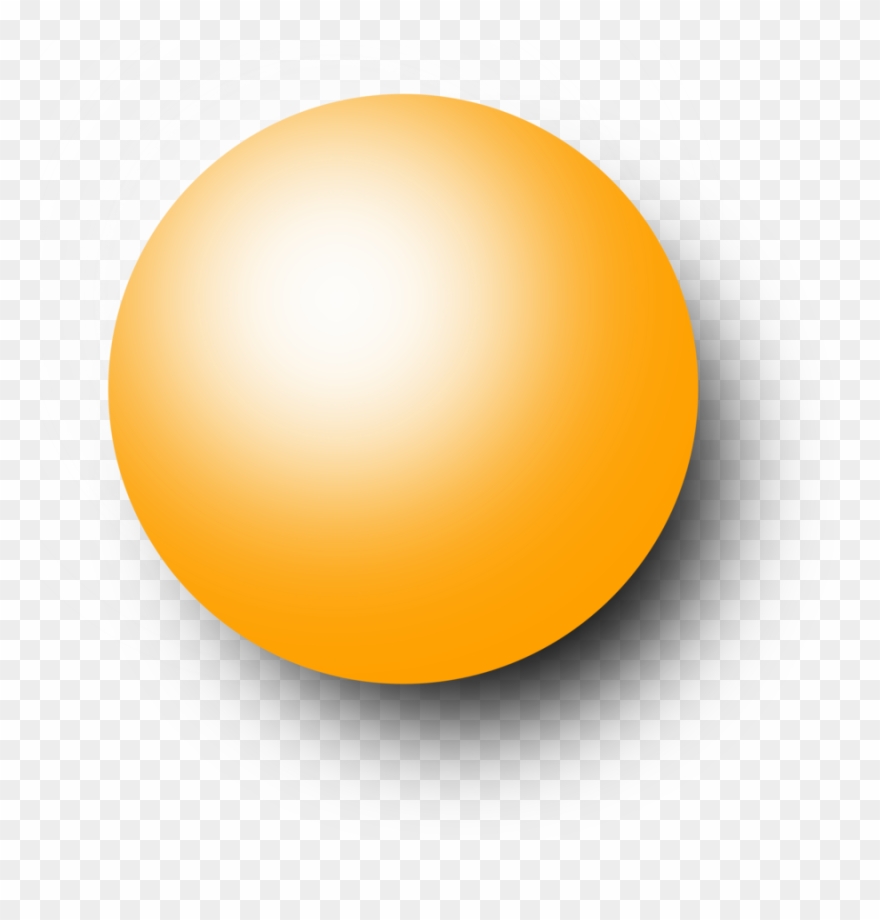 Clipart Resolution 2400*2400 - Kugel Orange - Png Download