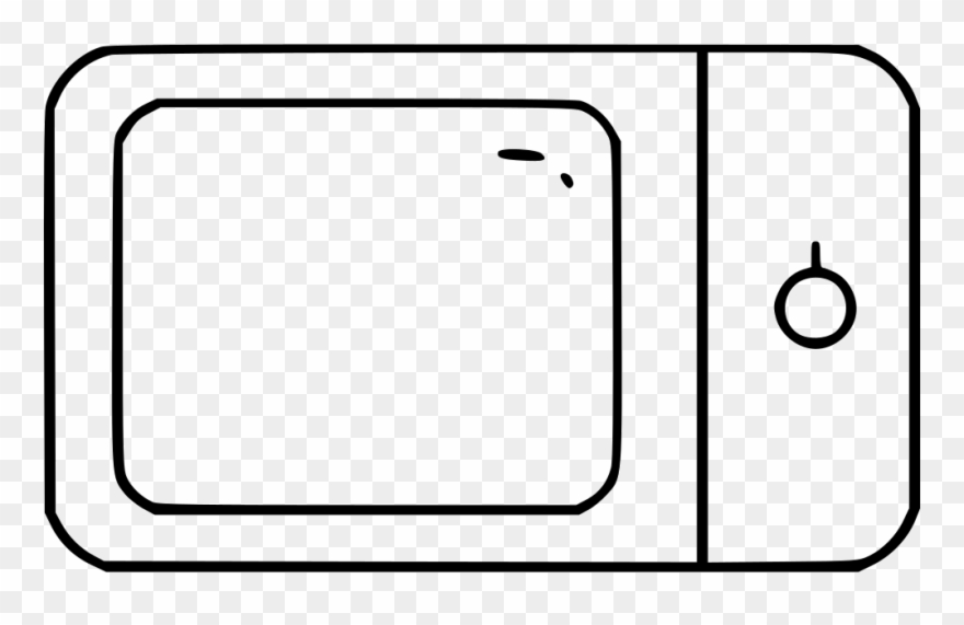 Microwave Comments - Name Tag Clipart Black And White - Png Download