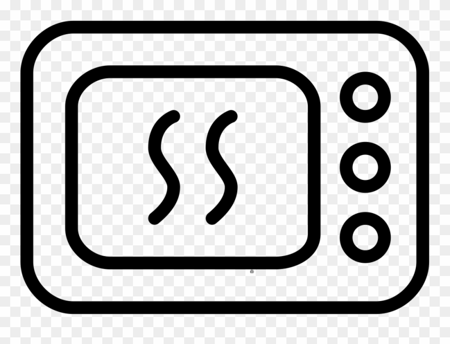 Microwave Comments - Icon Clipart