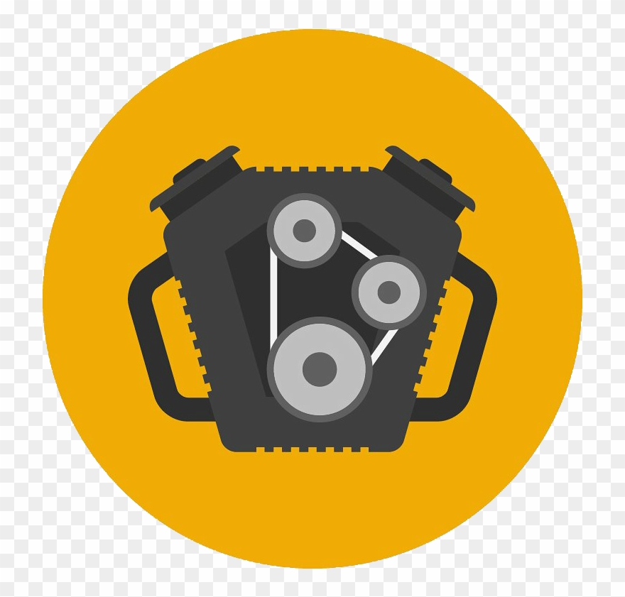 Applications Of In Real Life Fake Piktochart - Engine Flat Icon Clipart
