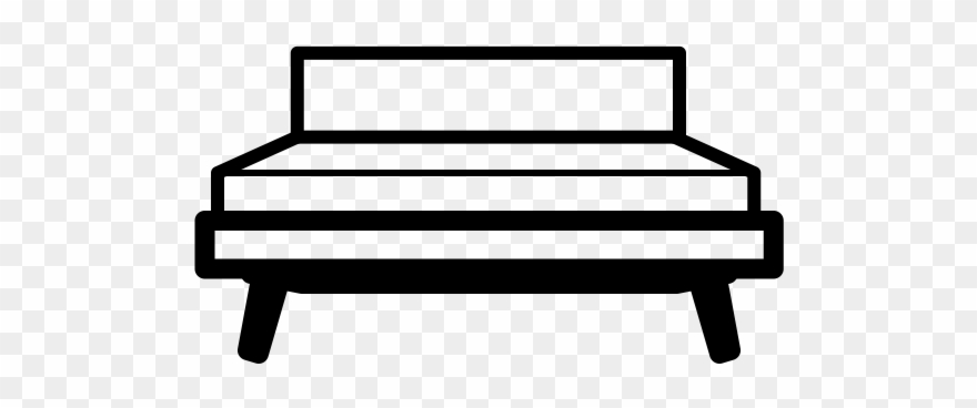 1 Beds - Bed Clipart