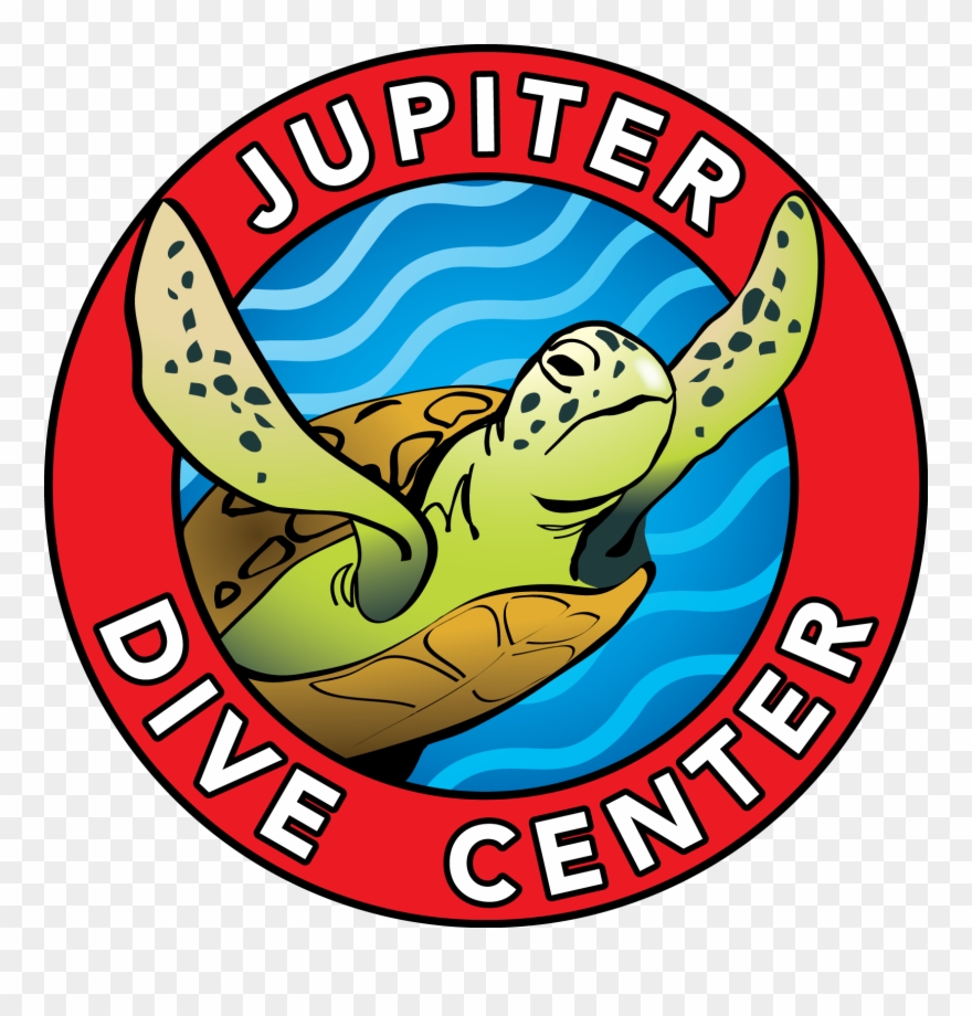 Jupiter Dive Center Logo Clipart
