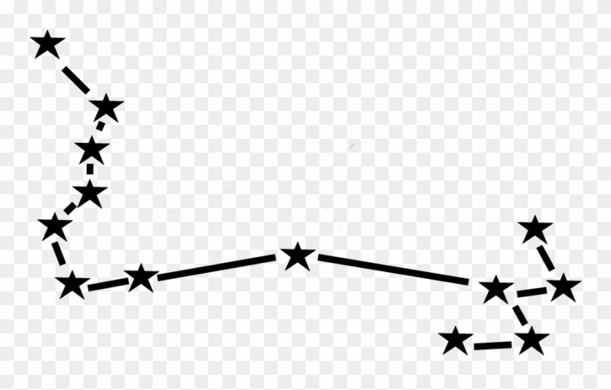 Night Sky Clipart Transparent - Estrella Polar Png