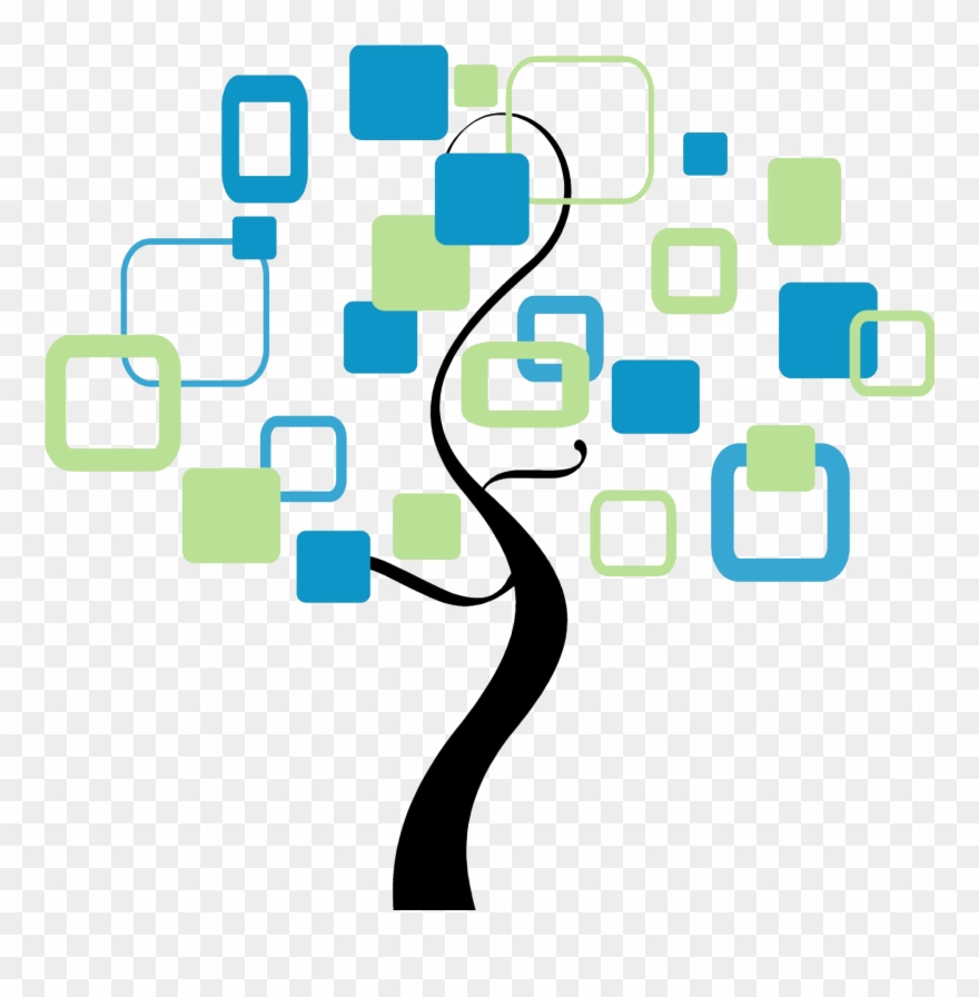 Sin - Tree With Branches Vector Clipart