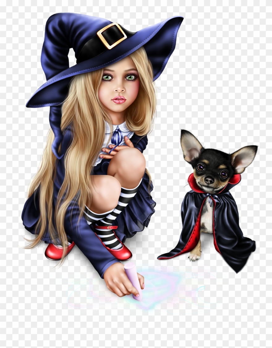 0 158a5c 4362e042 Orig 3d Girl, 3d Artist, Halloween - Costume Hat Clipart