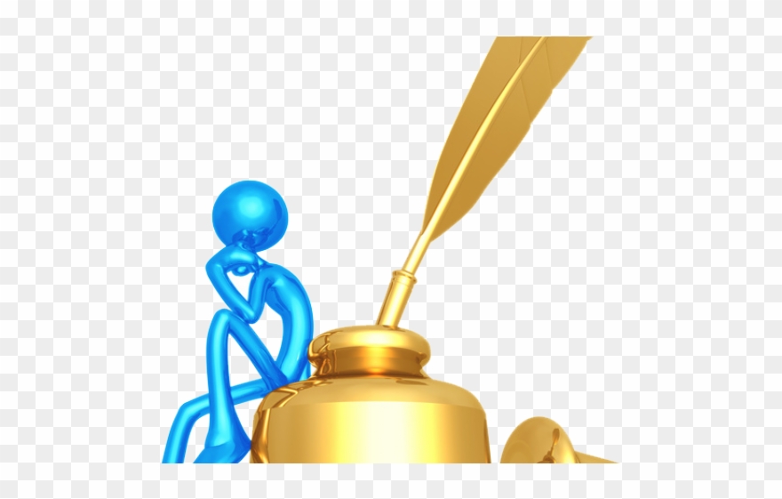 Quill Clipart Kalam - Thought - Png Download