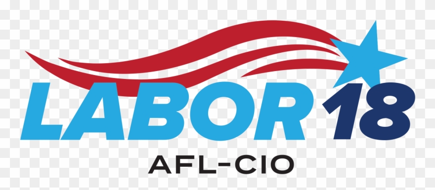 Political Clipart Endorsement - Labor 2018 Afl Cio - Png Download