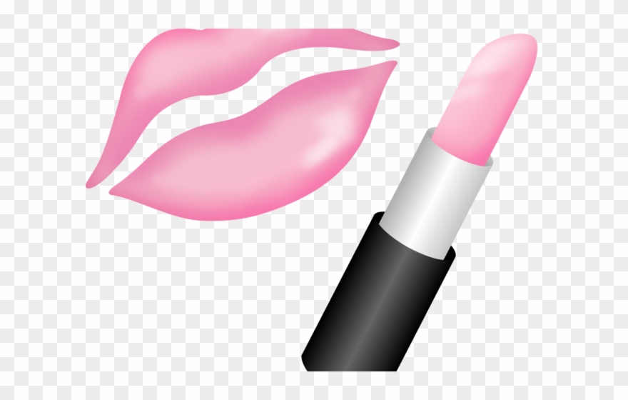 Lipstick Clipart Animated - Pink Lipstick Clipart - Png Download
