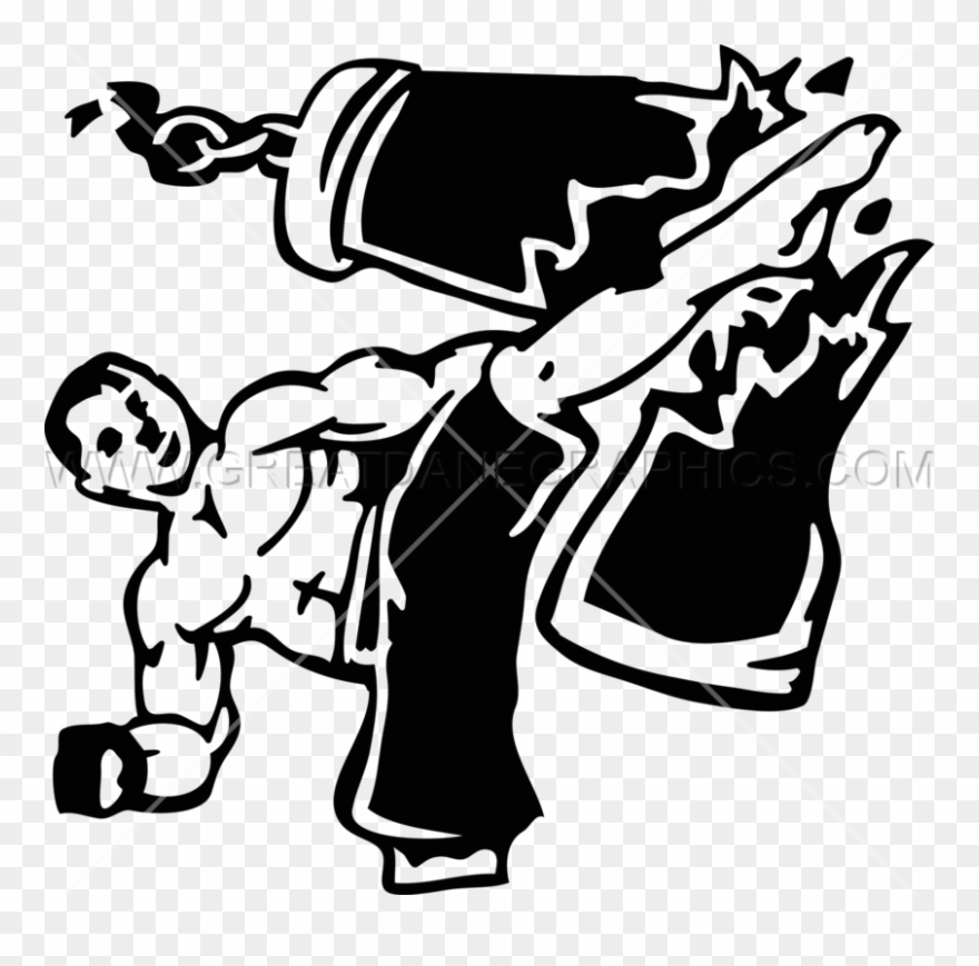 Fighting Kick - Cartoon Clipart