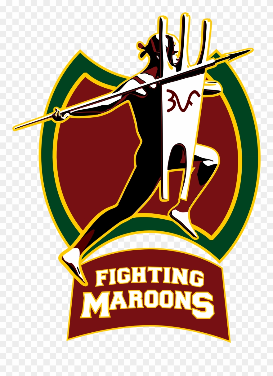 Up Fighting Maroons - Up Fighting Maroons Logo Clipart