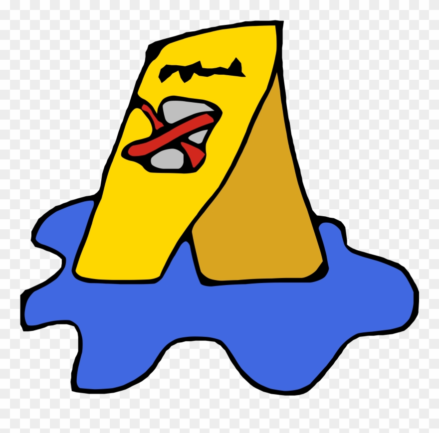 Big Image - Wet Floor Clipart - Png Download