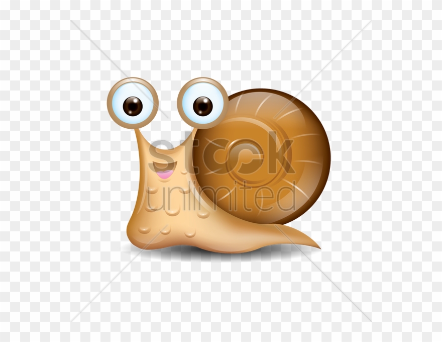 Snail Clipart Head Svg Royalty Free Stock - Vectors Snail Cartoon - Png Download