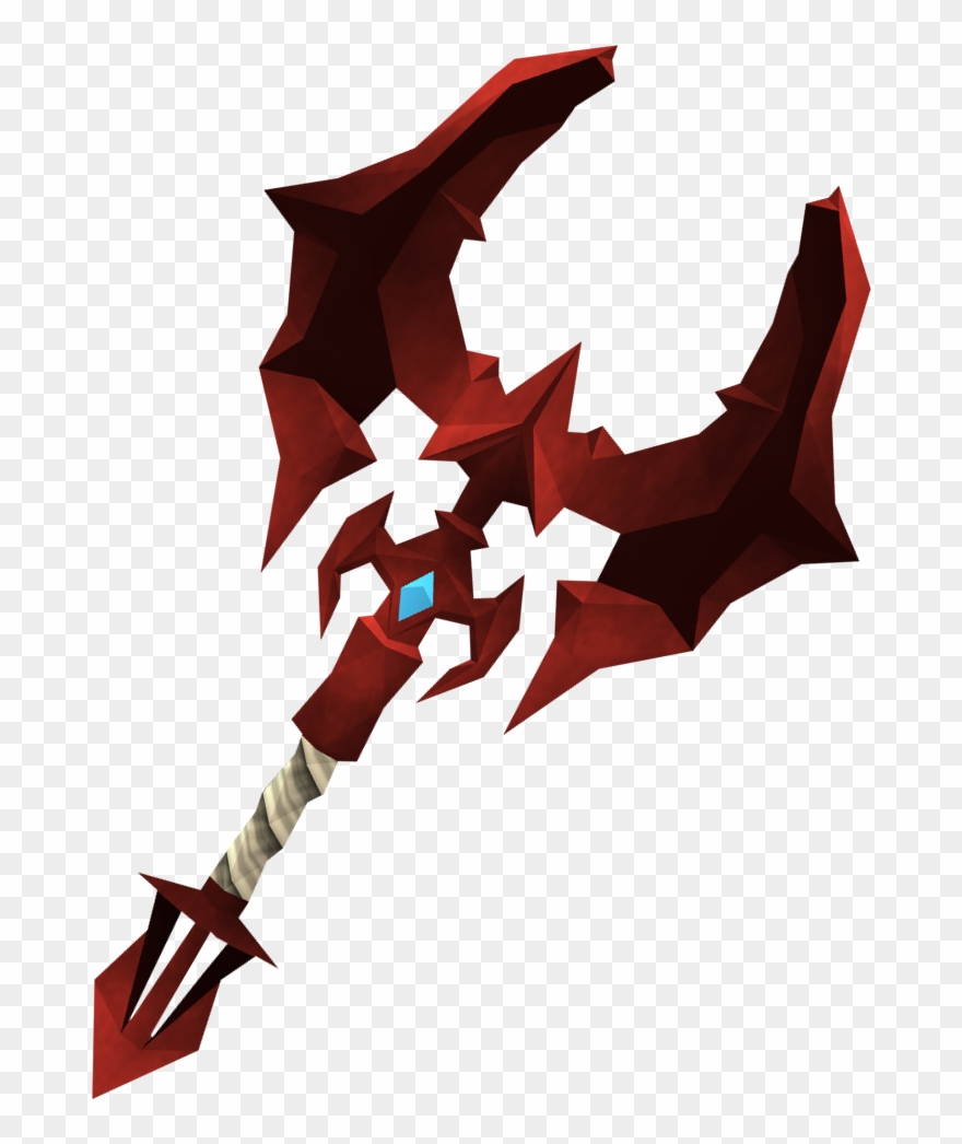 Battleaxe Runescape Wiki Fandom - Red Battleaxe Clipart