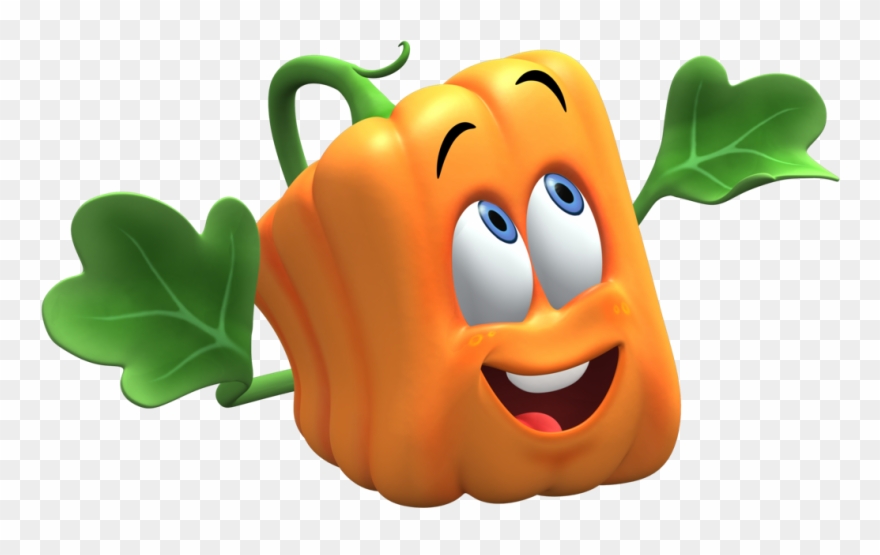 Spookley The Square Pumpkin - Clarence Cartoon Network Plush Clipart
