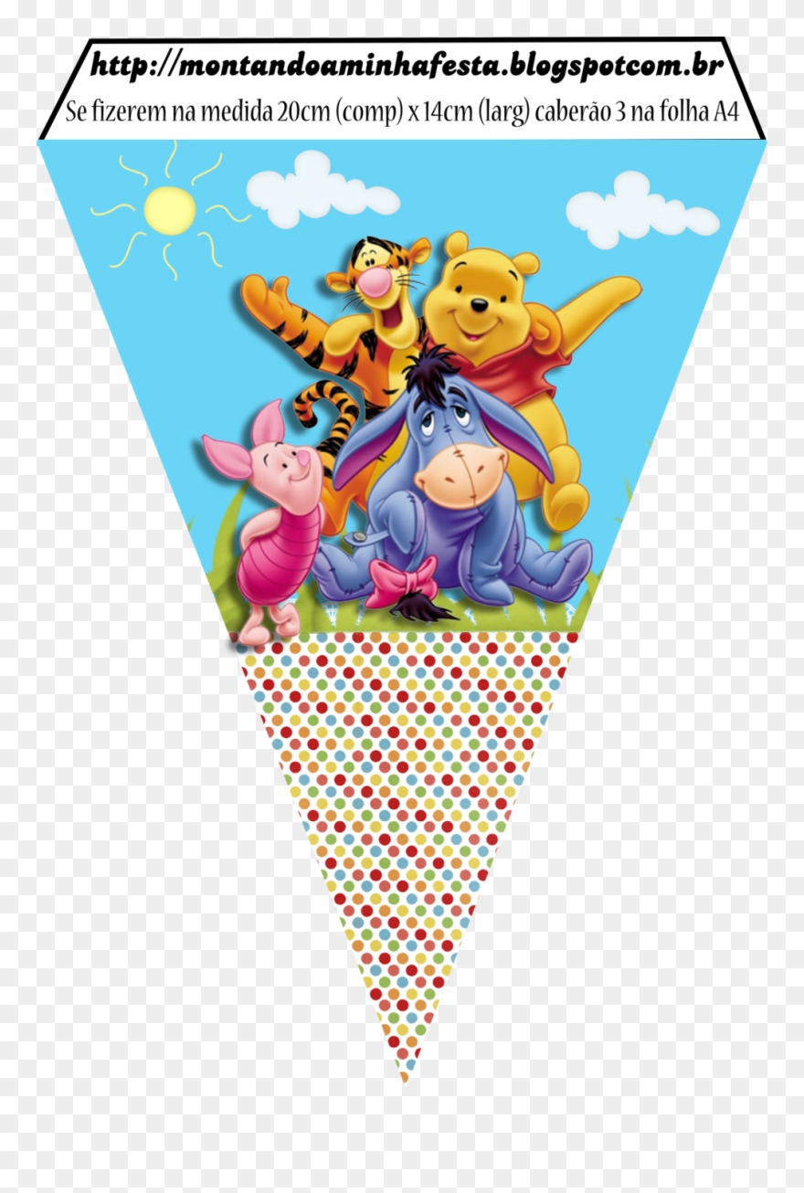 Montando Minha Festa - Winnie The Pooh Clipart