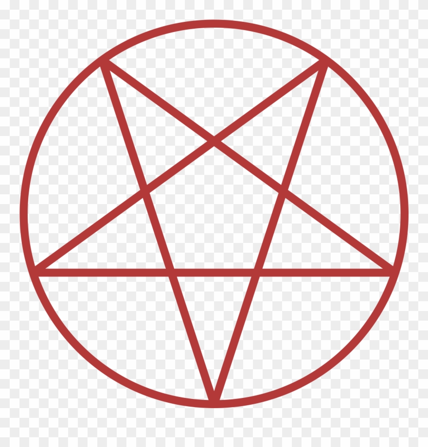 Church Of The Lost - Satanism Pentagram Clipart