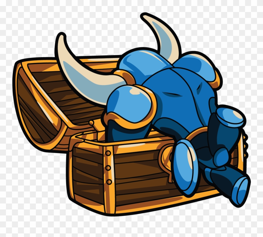 'shovel Knight' Is A Long-lost Nes Classic Without - Shovel Knight Treasure Chest Clipart