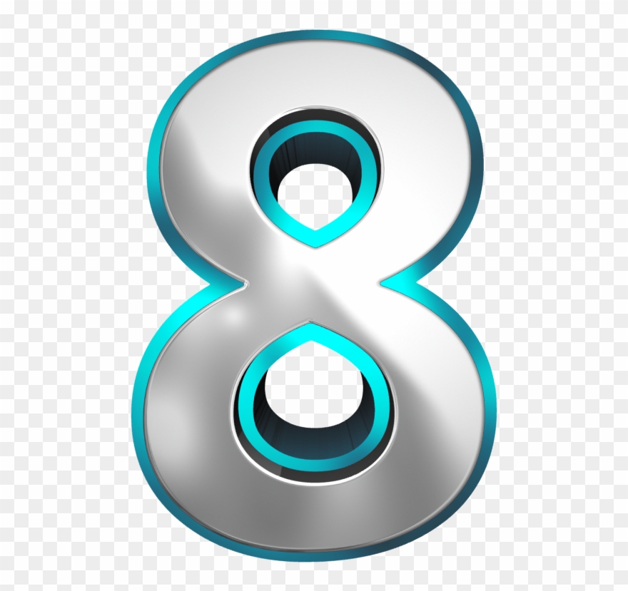 Number Eight Clipart