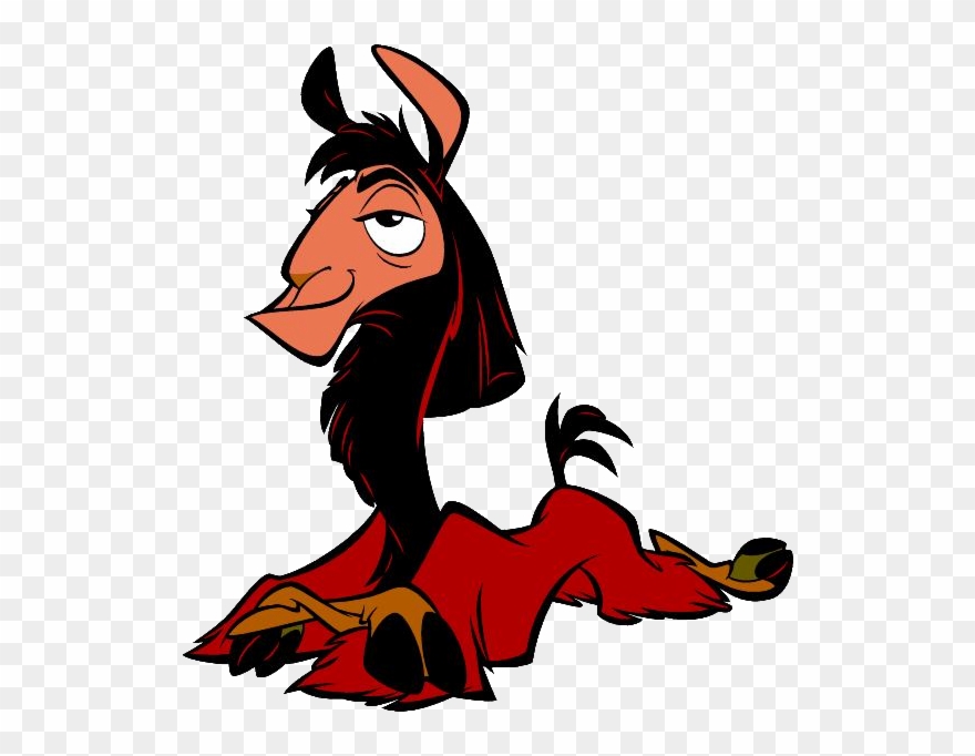 Emperor Kuzco - Alpaca From Emperor's New Groove Clipart