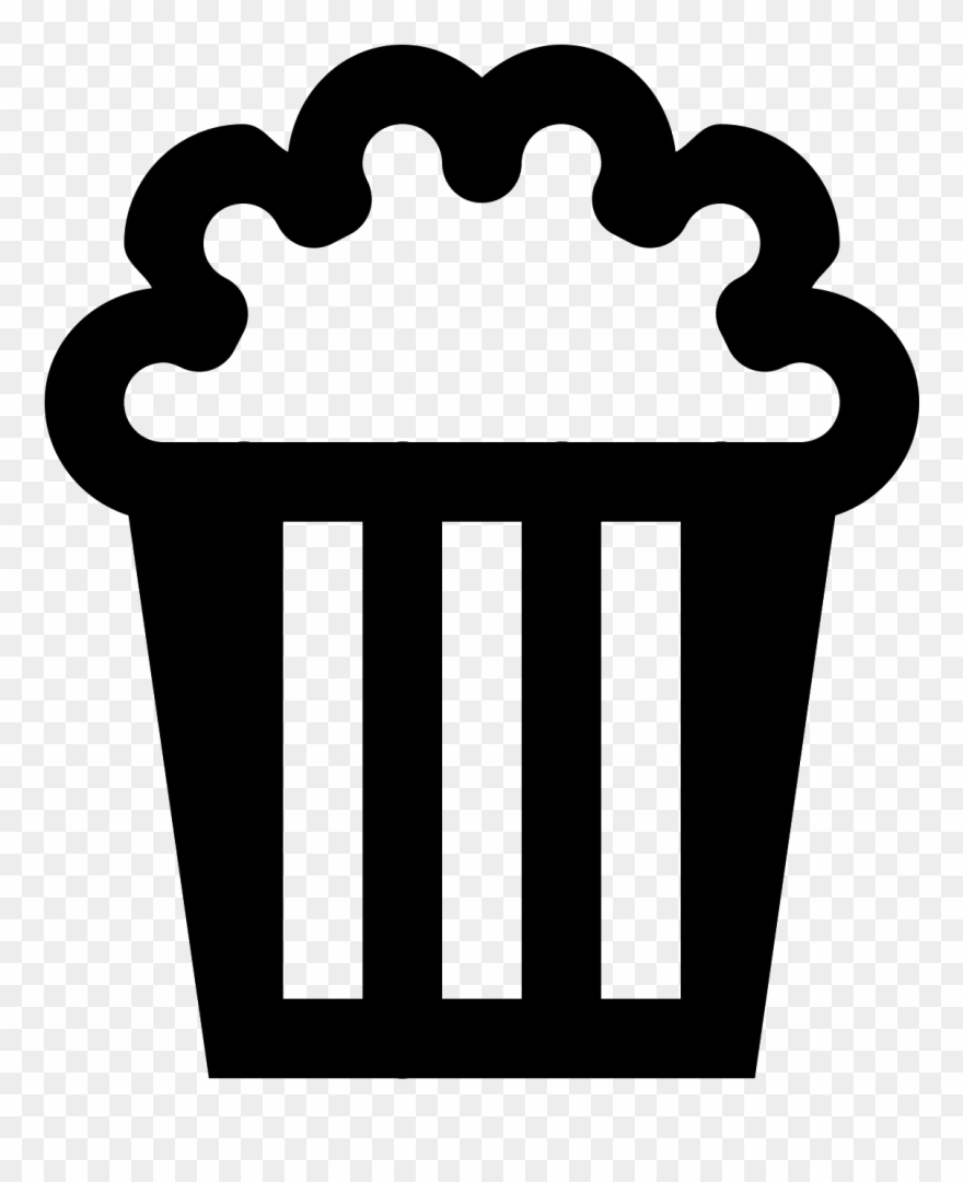 Popcorn Vector Png - Icon Clipart