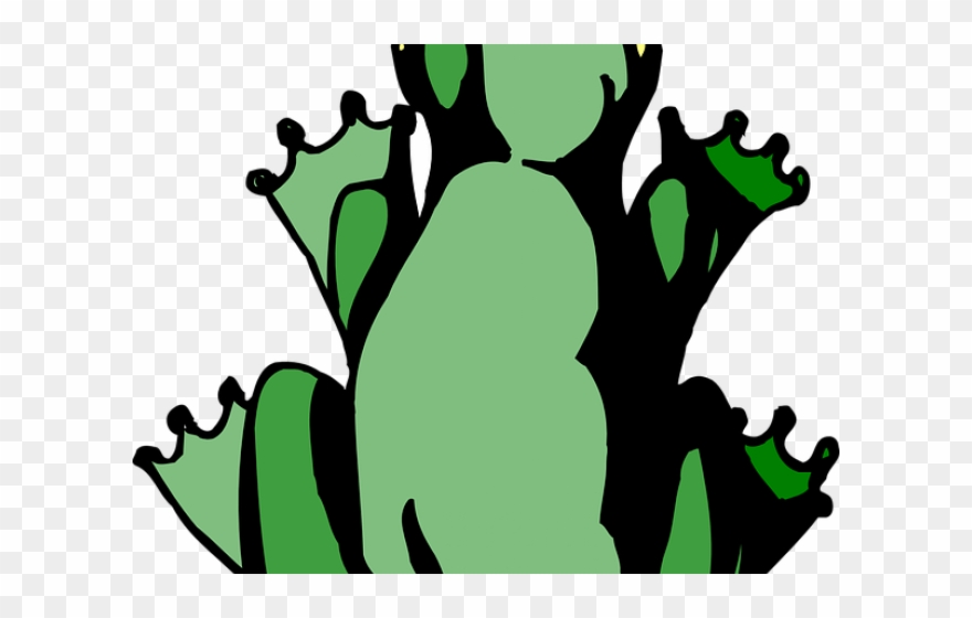Amphibian Clipart Jungle - Frog - Png Download