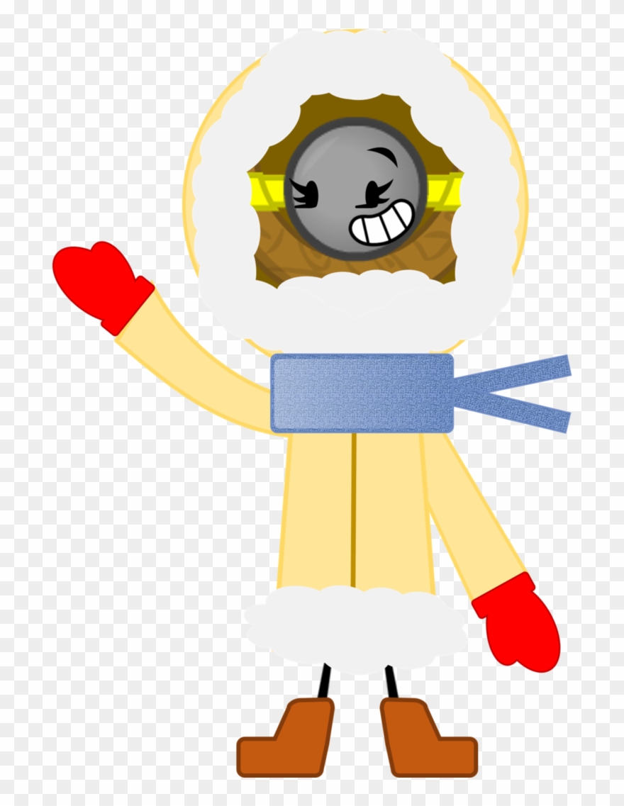 In Winter Outfits By Clip Art Stock - Drawing - Png Download