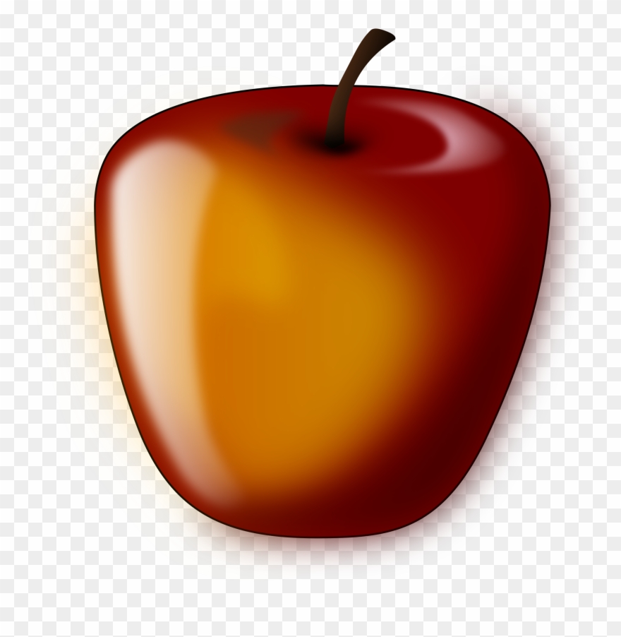 Custom Apple Shower Curtain Clipart