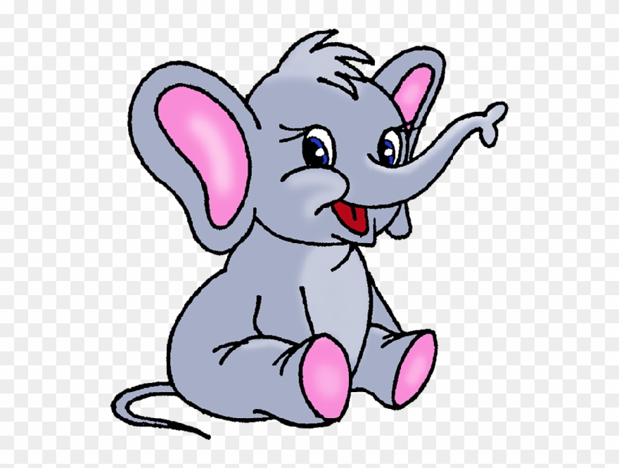 Elephant Images Dancing Clip Art Dentures Google Clip - Cartoon Picture Of A Elephant - Png Download