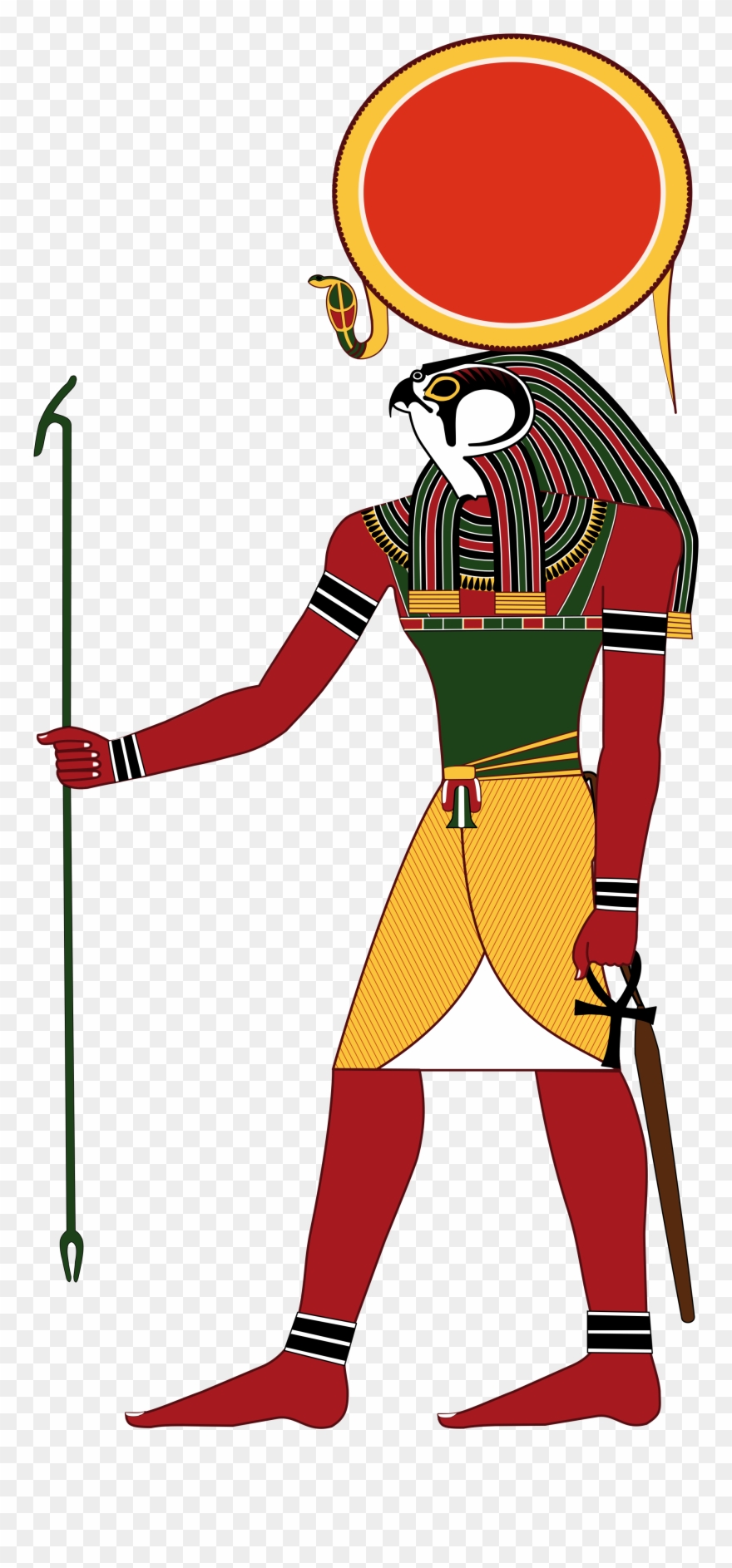 Coffin Clipart Ancient Egyptian - Ra Dios Del Sol - Png Download
