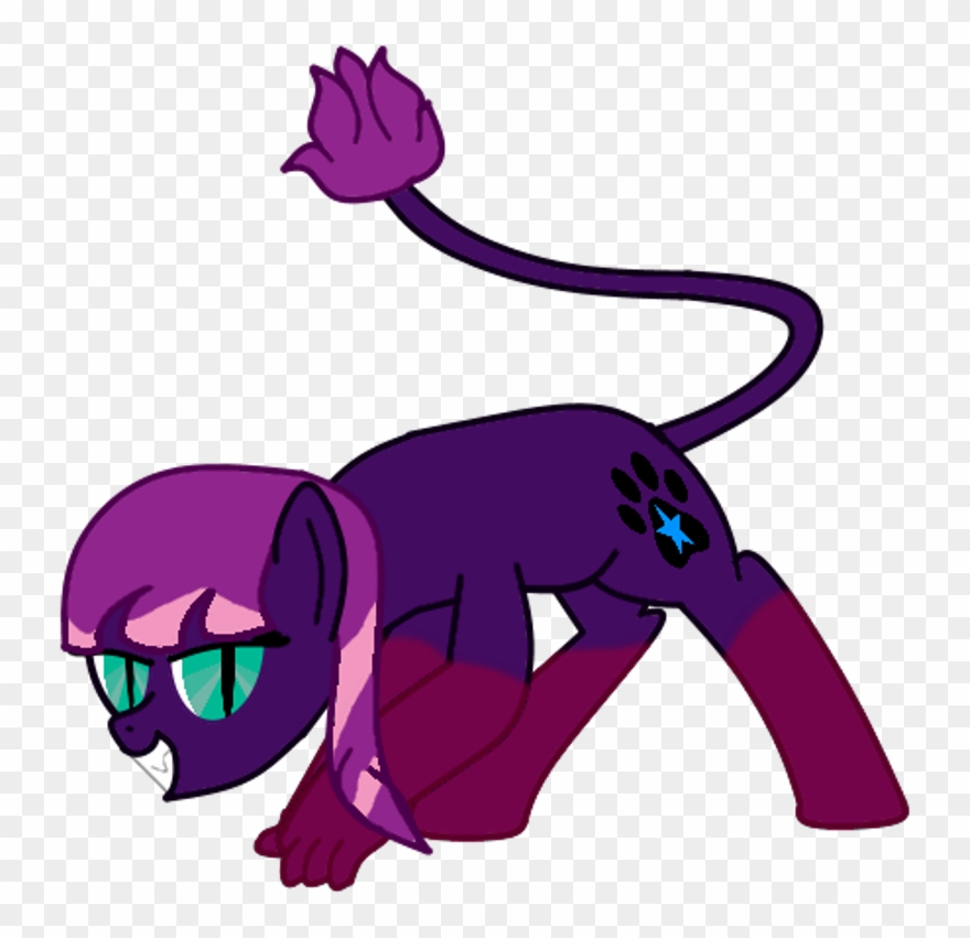 Prism Note, Cat Pony, Fluffy Tail, Oc, Oc Clipart