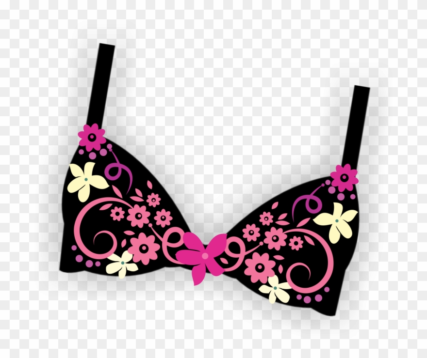 Nanticoke Health Services Will Hold Its Annual “bling - Clip Art Bra - Png Download