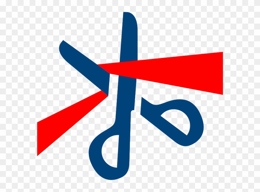 Tape - Cutting Red Tape Icon Clipart