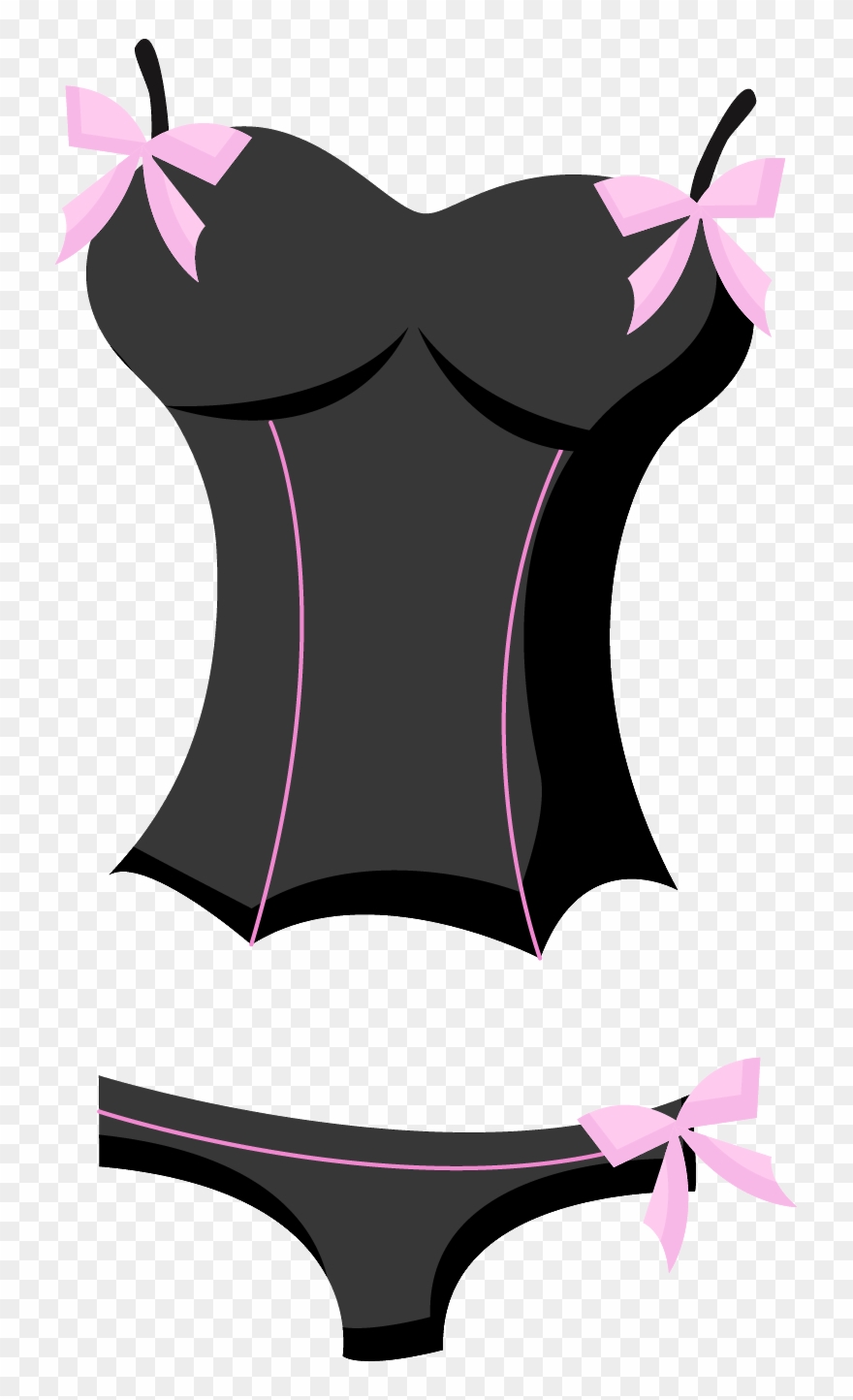 Minus Say Hello Ch De Lingerie Pinterest - Lingerie Clipart Png Transparent Png