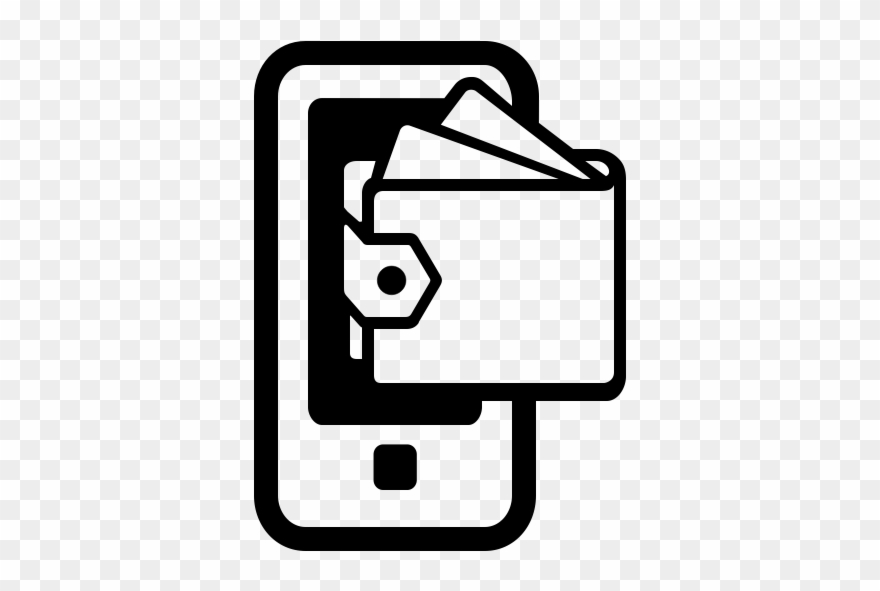 Wallet Cliparts Funny - Mobile Payment Icon Png Transparent Png