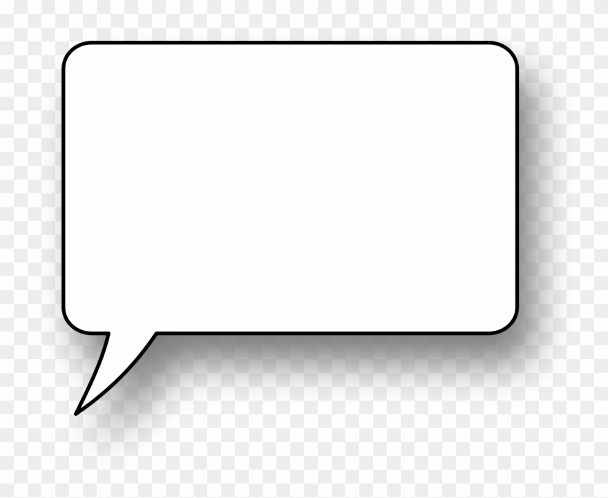 Large Speech Bubble Transparent Clipart