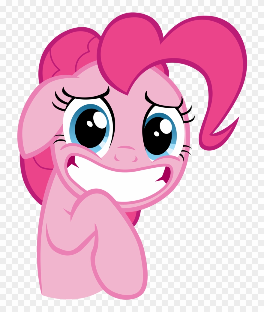 Grin Clipart Sheepishly - Pinkie Pie - Png Download