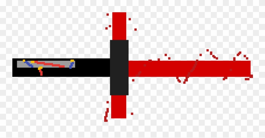 Kylo Ren Light Saber - Lightsaber Clipart