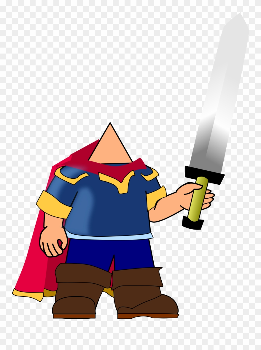 Free 3c Sword - Man With Knife Png Clipart