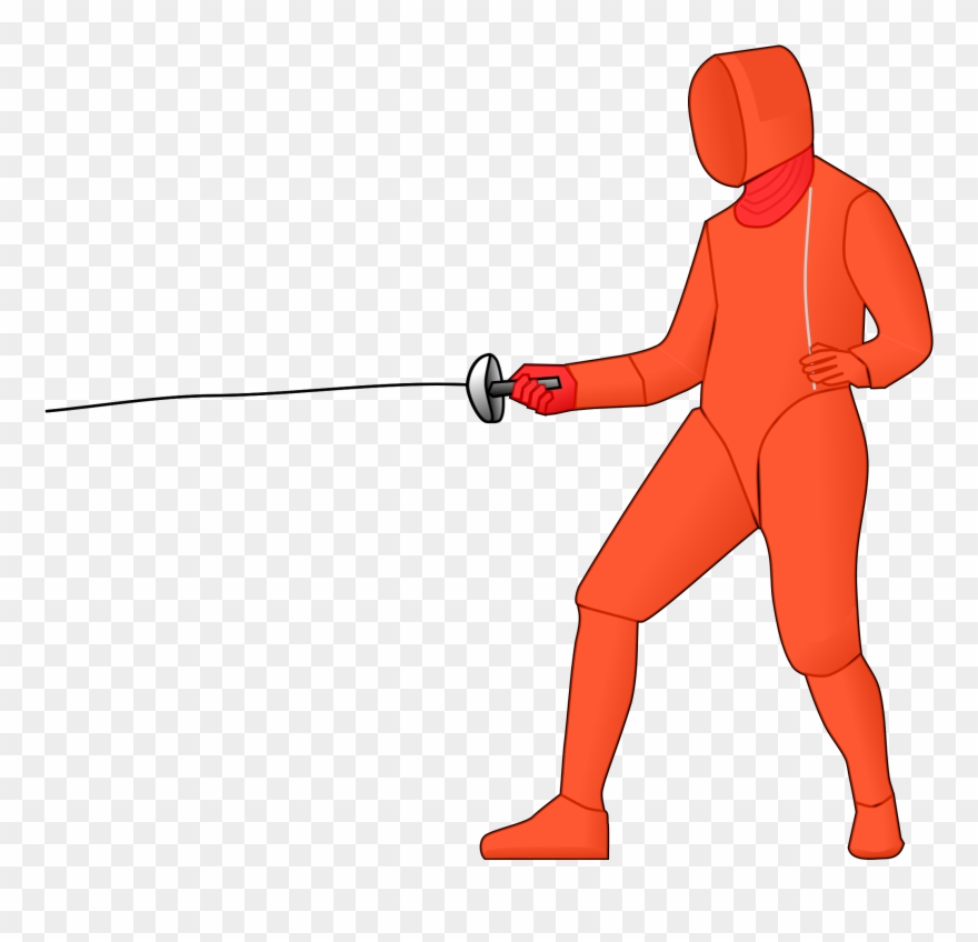 What Is Fencing - Fencing Sword Foil Epee Sabre Clipart