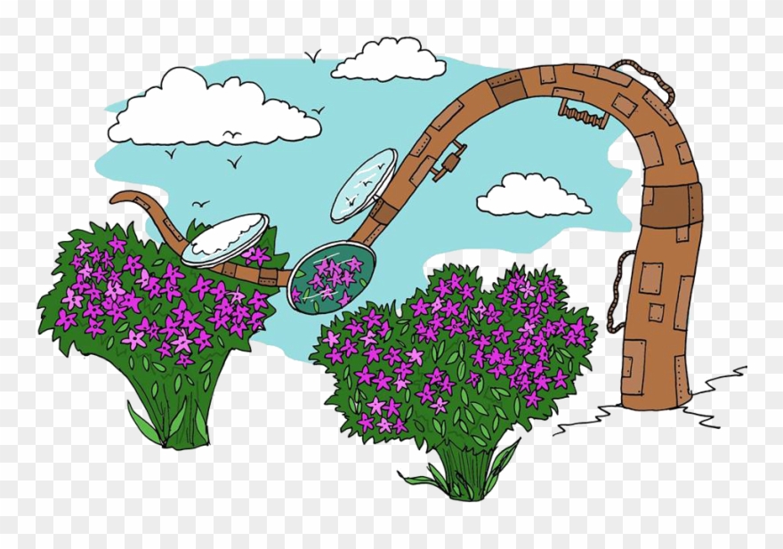 The Clockwork Garden - Flower Clipart