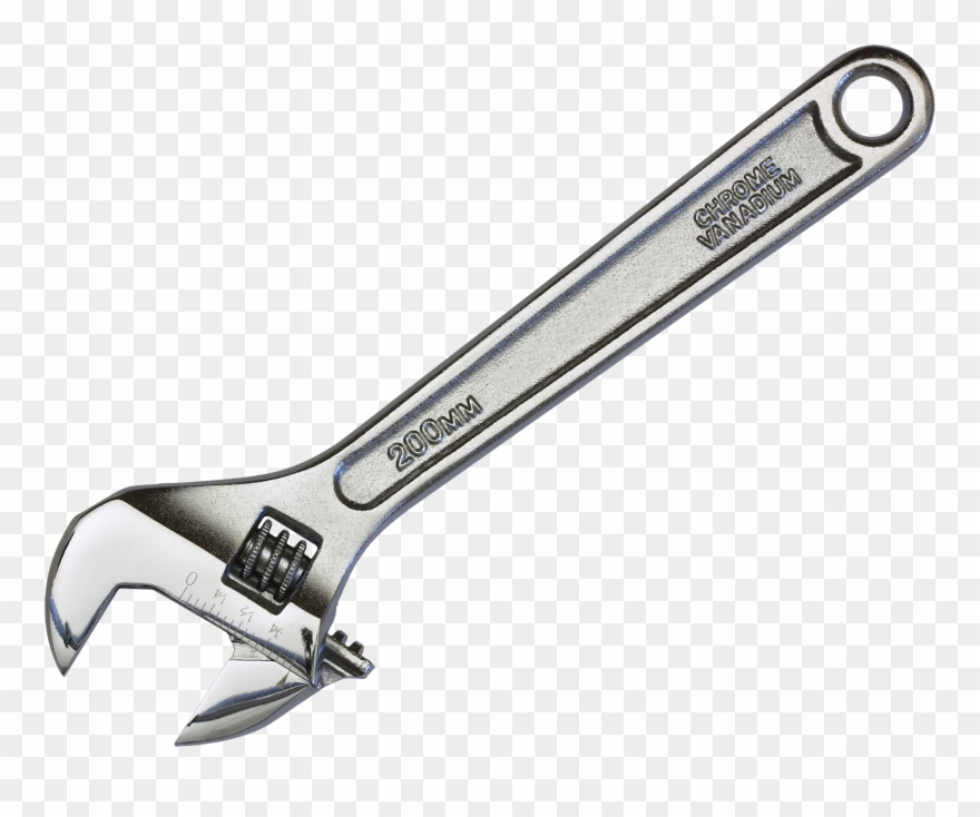 Spanner - Cafepress Adjustable Wrench Round Ornament Clipart