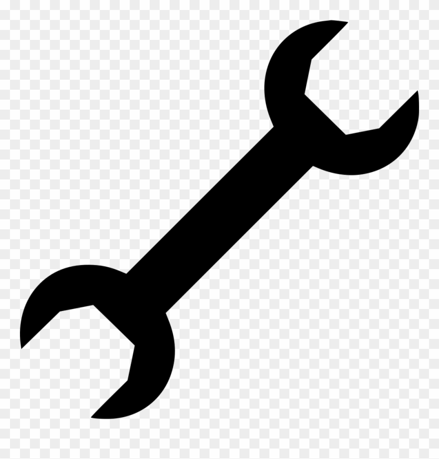 Spanner Clipart Svg - Wrench Tool Icon Png Transparent Png