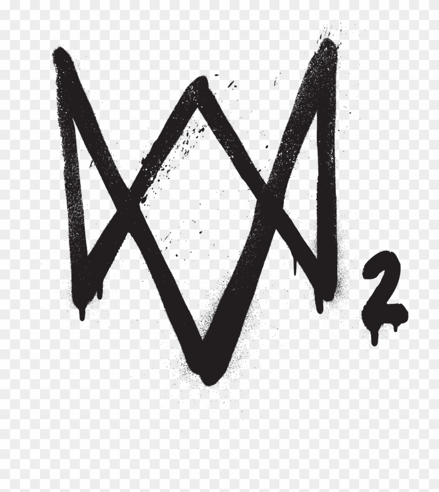 Watch Dogs Fancy Pinterest Clip Art Free Download - Watch Dogs 2 Logo Png Transparent Png